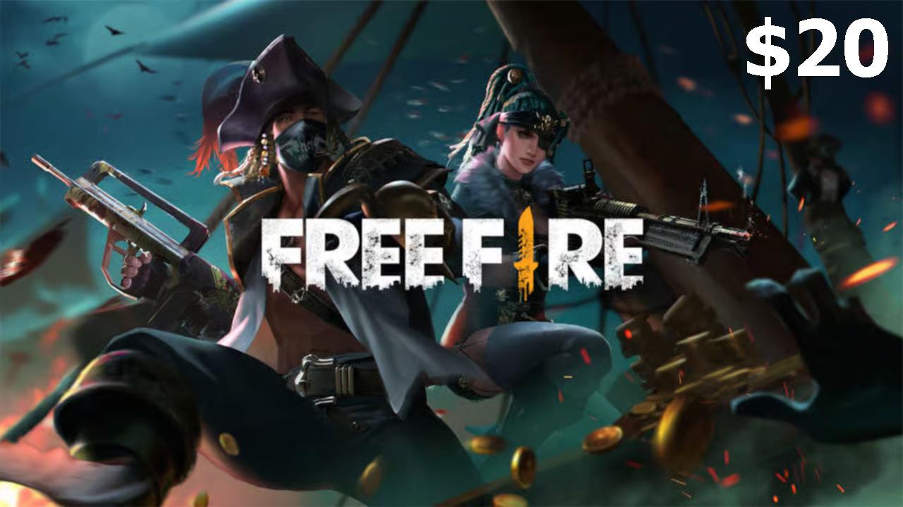 Screen Shot image 0 Garena Free Fire USD 20 هدية بطاقة امريكي