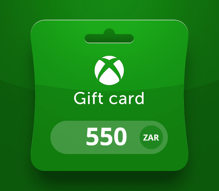 XBOX Live ZAR 550 Prepaid Card ZA