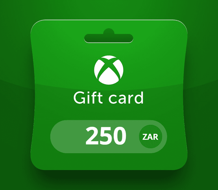 XBOX Live ZAR 250 Prepaid Card ZA