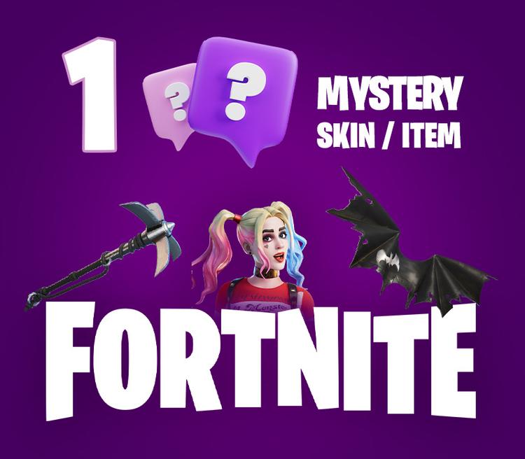 1 Mystery Fortnite Skin / Item بي سي ايبك قيمز كود رقمي