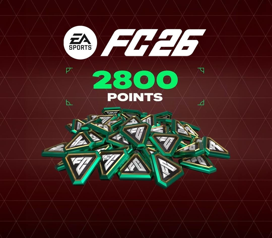 EA SPORTS FC 26 - 2800 FC Points PC EA App CD Key