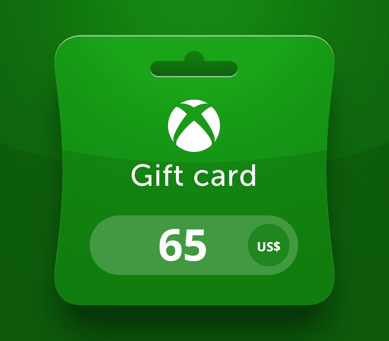 إكس بوكس Live USD 65 Prepaid بطاقة امريكي
