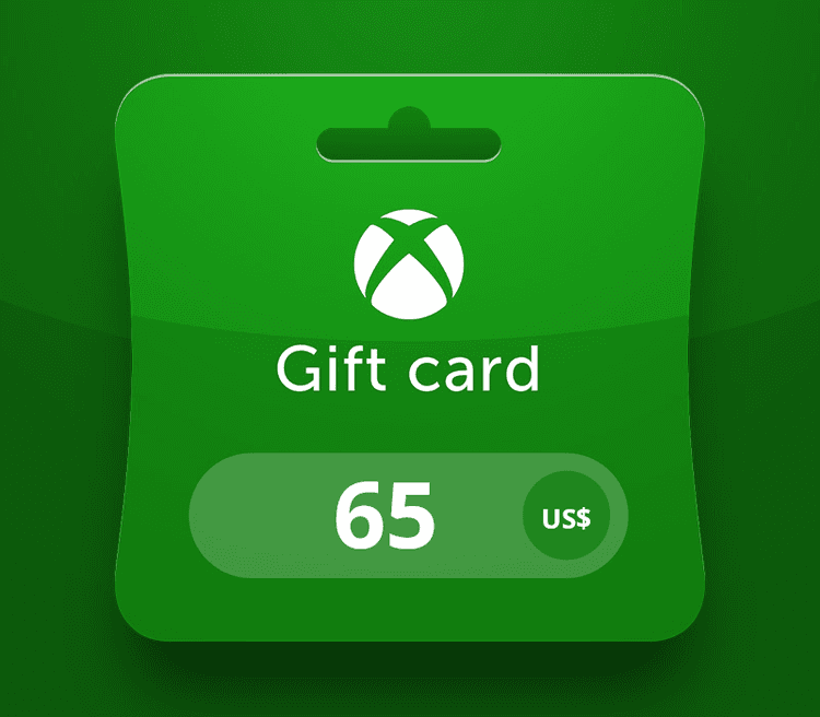 إكس بوكس Live USD 65 Prepaid بطاقة امريكي