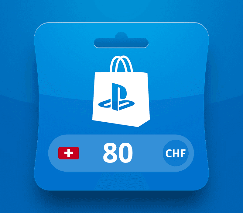 PlayStation Network CHF 80 Card CH