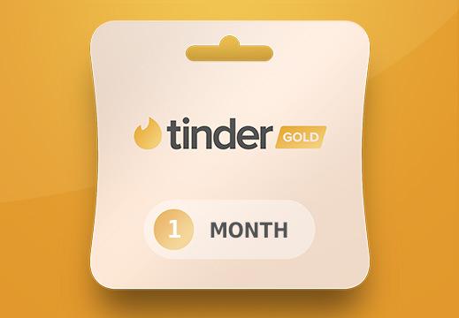 Tinder Gold - 1 شهر اشتراك مفتاح امريكي