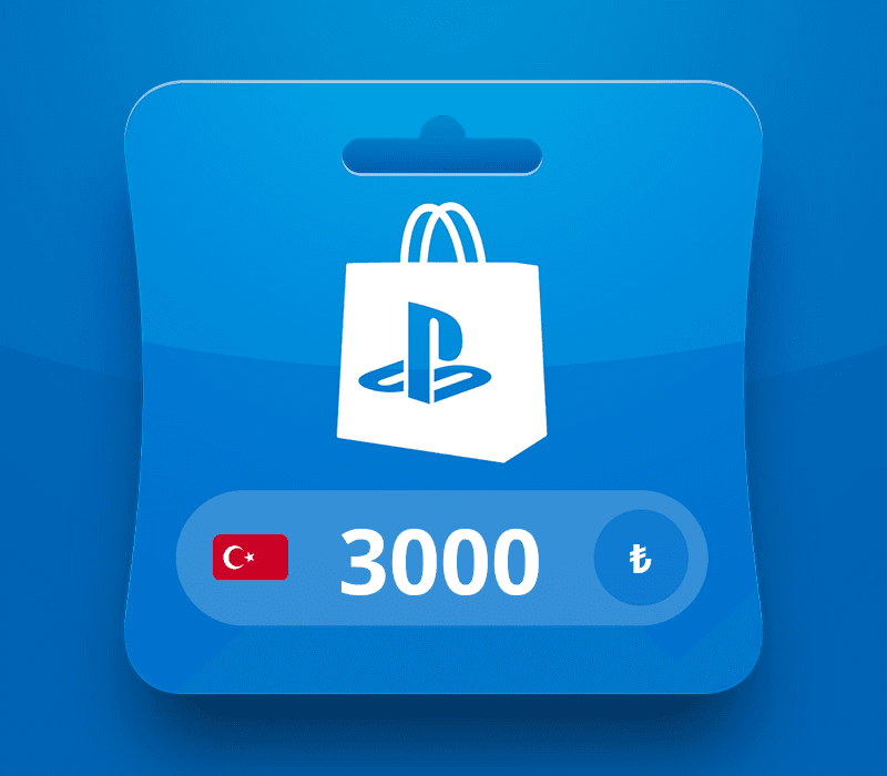 PlayStation Network TRY 3000 Card TR