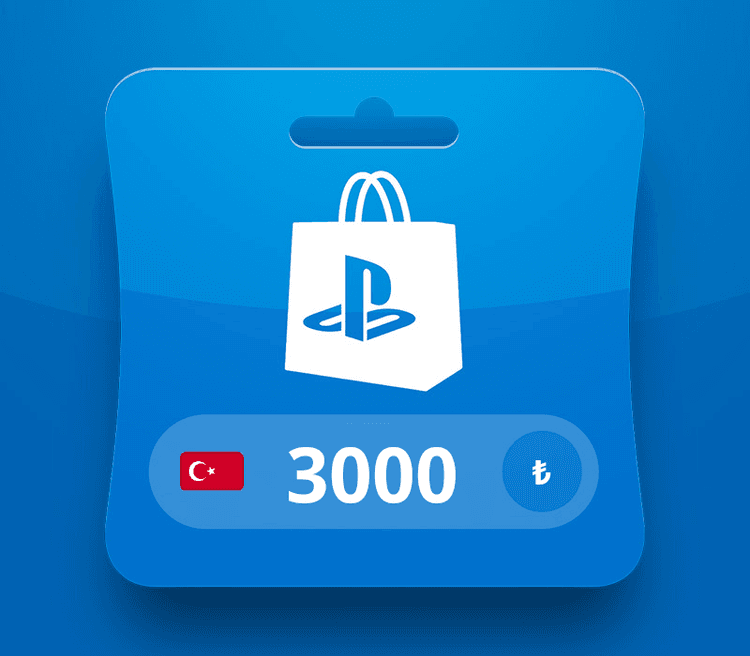 PlayStation Network TRY 3000 Card TR