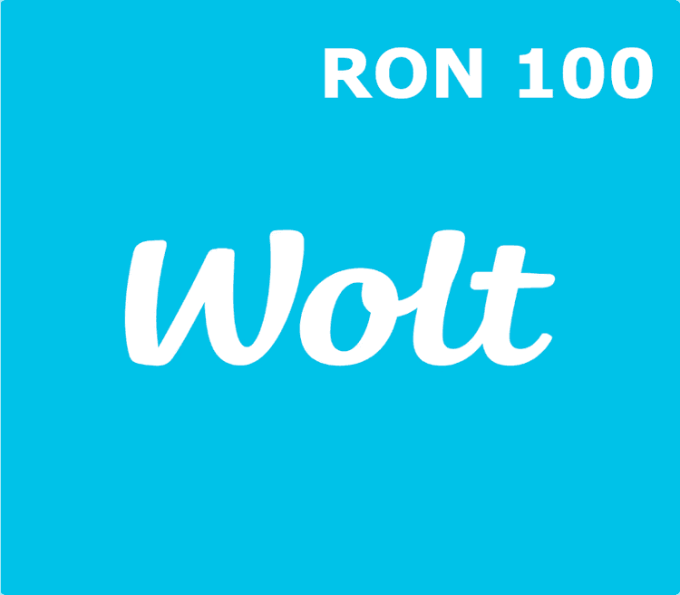 Wolt RON 100 هدية بطاقة RO