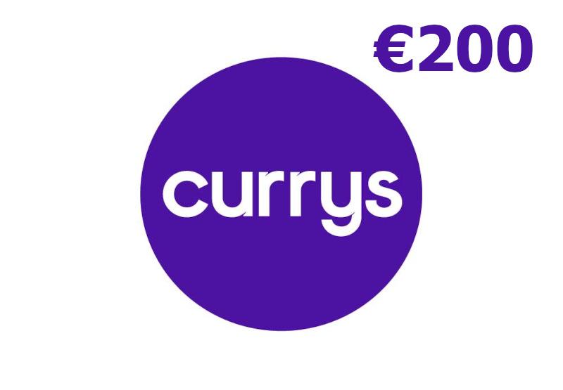 Currys EUR 200 هدية بطاقة IE