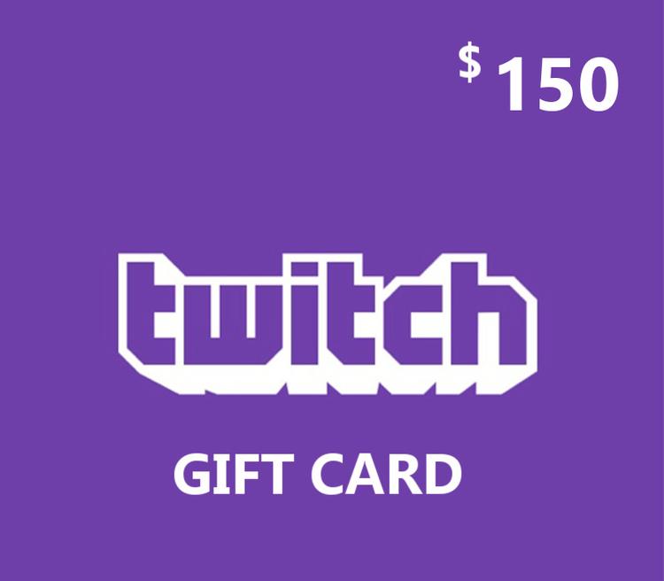 Twitch USD 150 Gift Card US