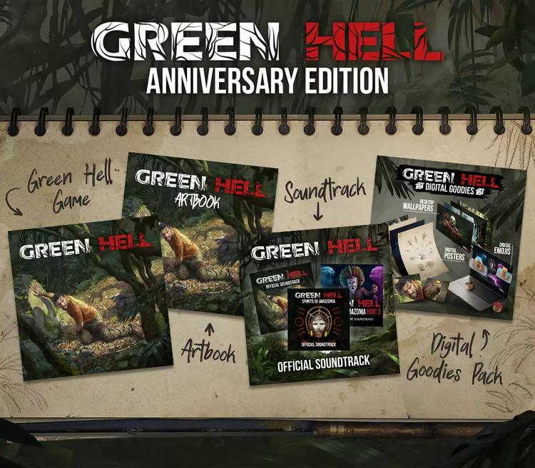 Green Hell Anniversary Edition RoW PC Steam CD Key
