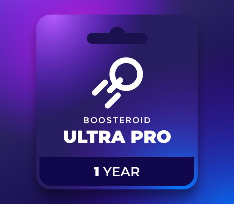 Boosteroid Cloud Gaming ULTRA PRO - 1 سنه اشتراك مفتاح