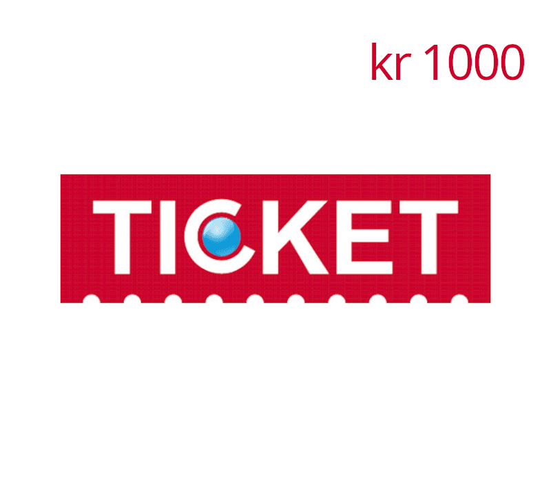 Ticket SEK 1000 هدية بطاقة SE
