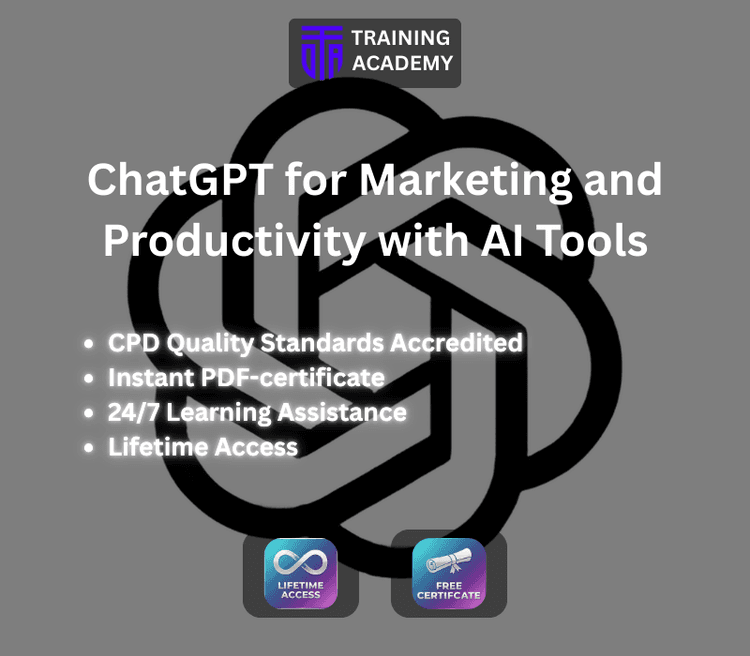 ChatGPT for Marketing and Productivity with AI Tools Course Online Training Academy