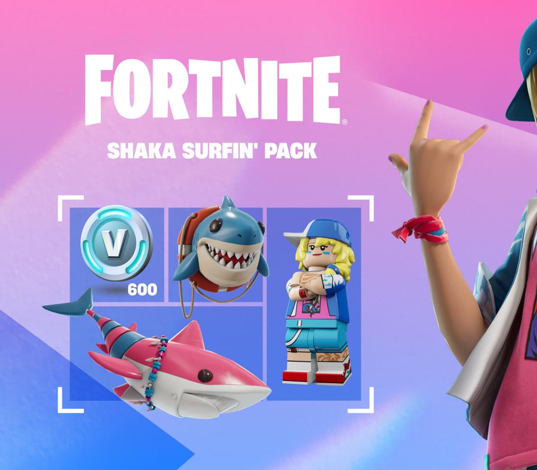 Fortnite - Shaka Surfin' Pack DLC اوروبي اكسبوكس 1 / إكس بوكس سيريس X|S كود رقمي
