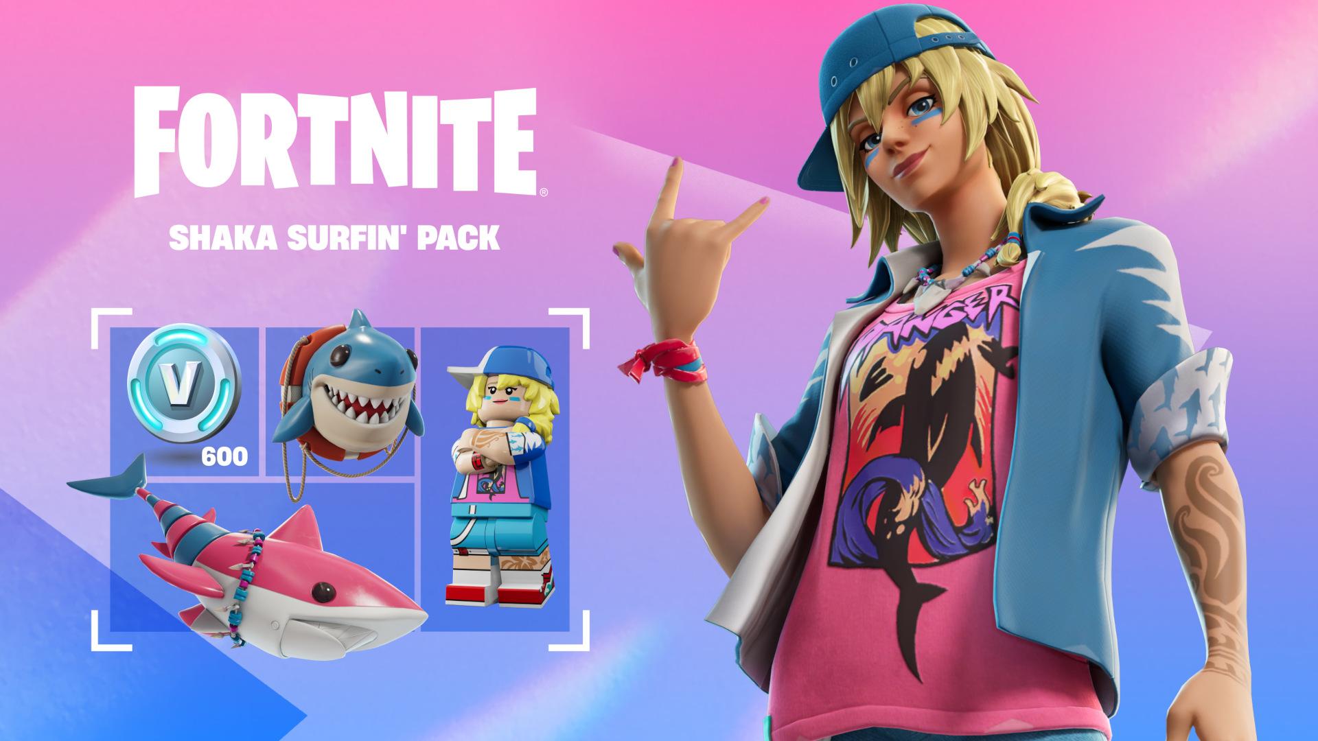 Fortnite - Shaka Surfin' Pack اكسبوكس 1 / إكس بوكس سيريس X|S حساب