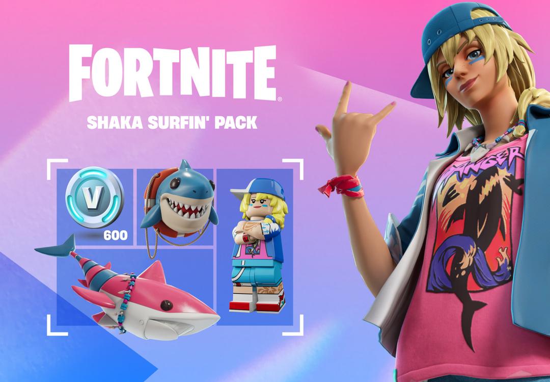 Fortnite - Shaka Surfin' Pack اكسبوكس 1 / إكس بوكس سيريس X|S حساب
