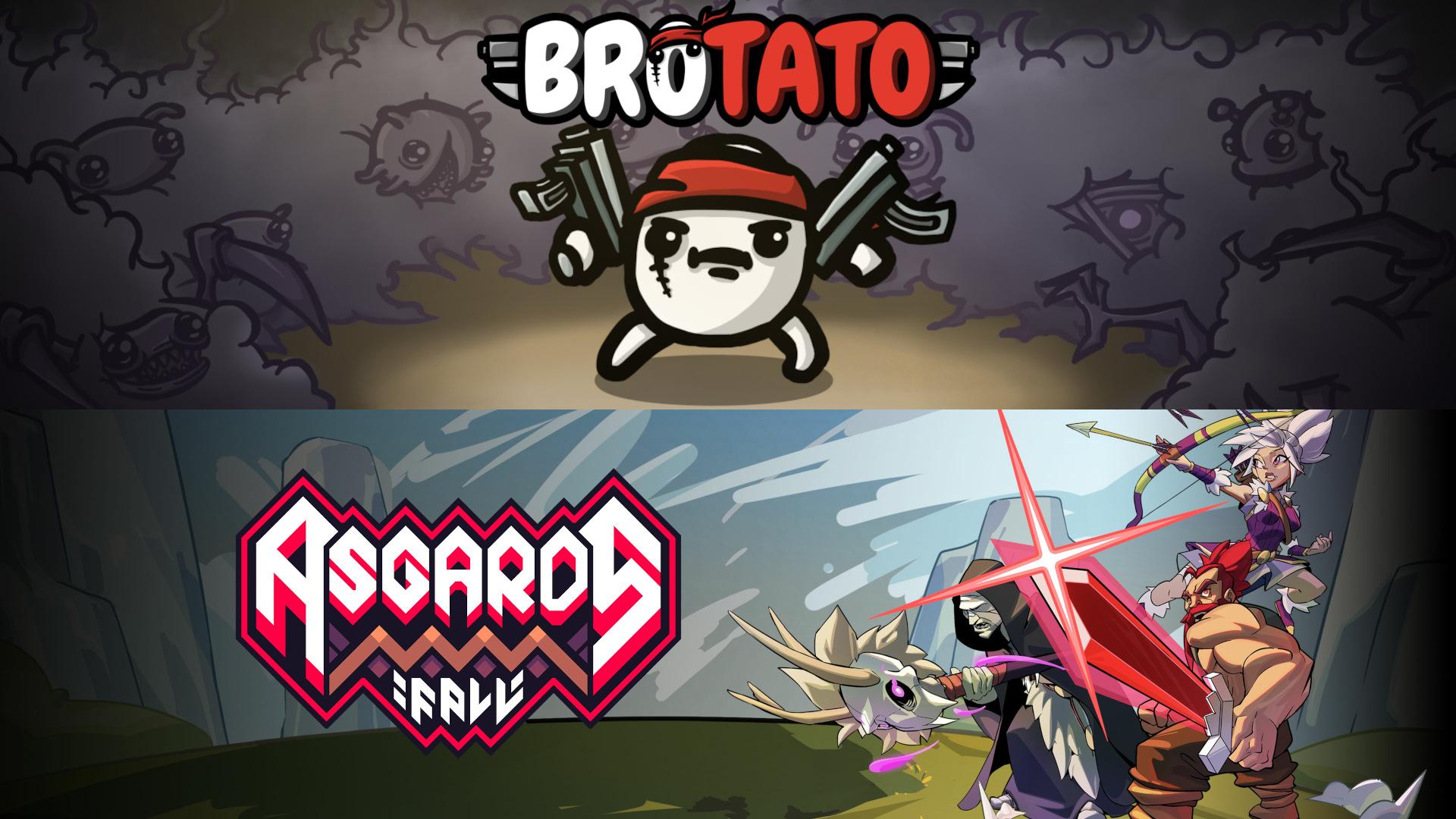 Asgard'S Fall — Viking Survivors X Brotato بي سي ستيم حساب