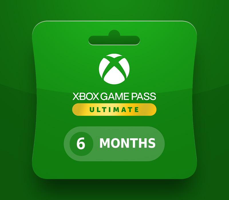 Xbox Game Pass Ultimate - 6 Month Subscription Card EU