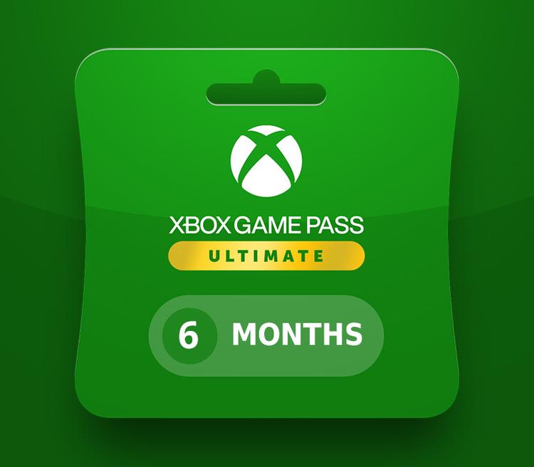 Xbox Game Pass Ultimate - 6 Month Subscription Card EU