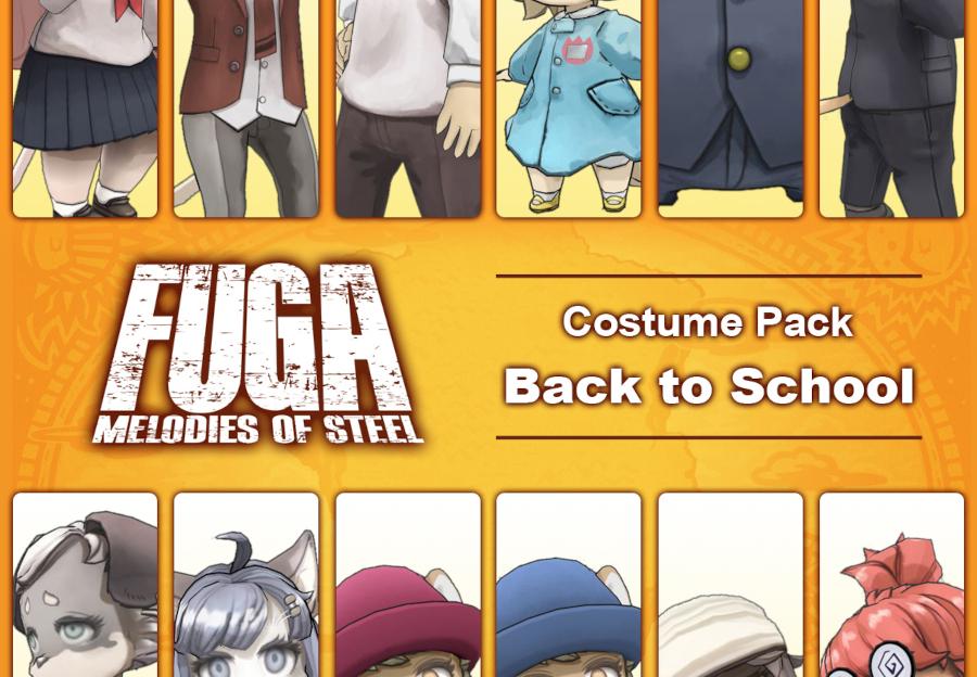 Fuga: Melodies Of Steel - Back To School Costume Pack DLC بي سي ستيم كود رقمي