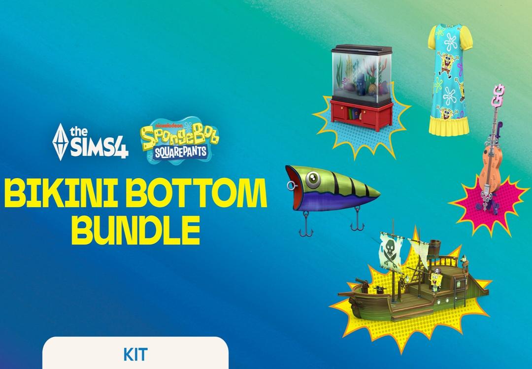 The Sims 4 - SpongeBob Bikini Bottom حزمة DLC اكسبوكس 1 / إكس بوكس سيريس X|S كود رقمي