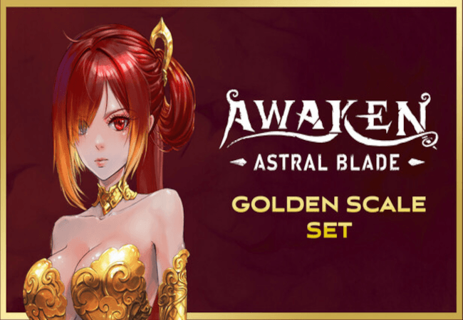 AWAKEN - Astral Blade Golden Scale Set DLC بي سي ستيم كود رقمي