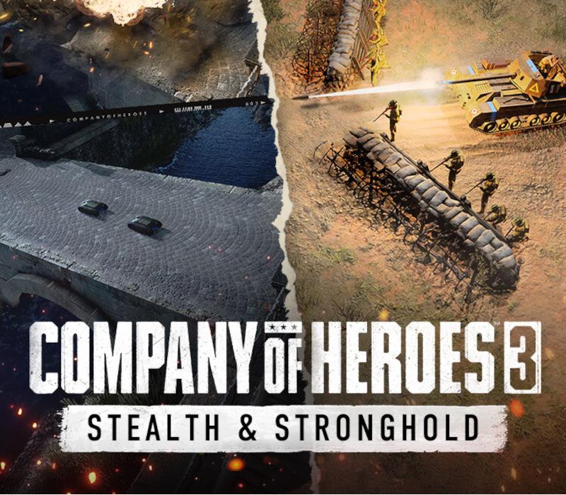 Company Of Heroes 3 - Stealth & Stronghold DLC بي سي ستيم كود رقمي