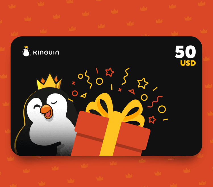 Kinguin USD 50 هدية بطاقة