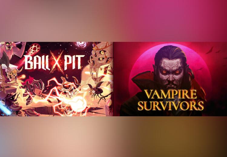 BALL X PIT + Vampire Survivors بي سي ستيم حساب