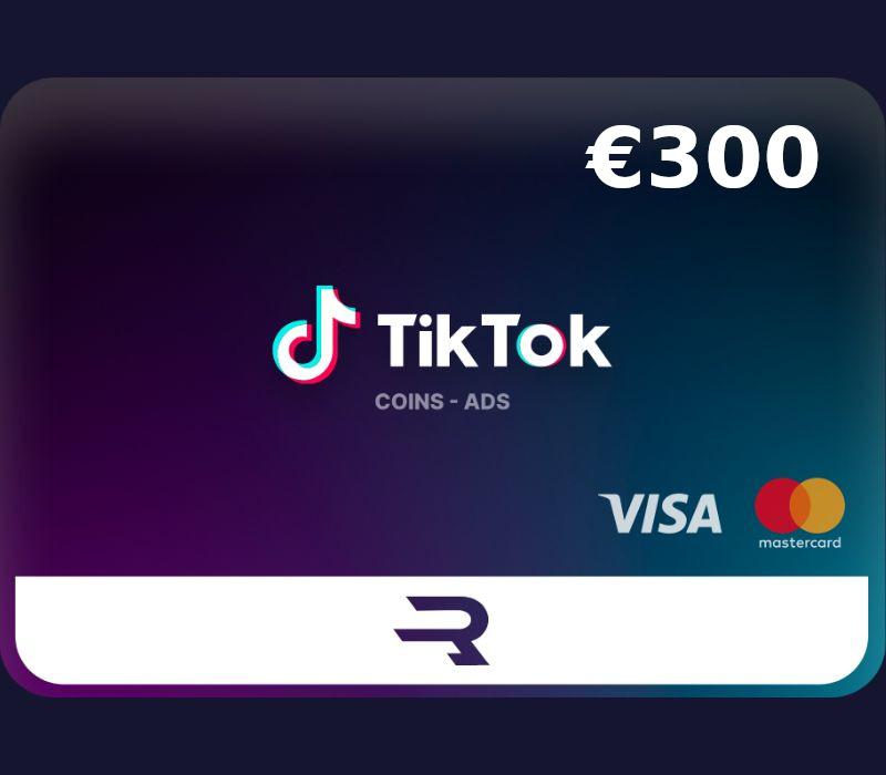 Rewarble TikTok EUR 300 Gift Card EU