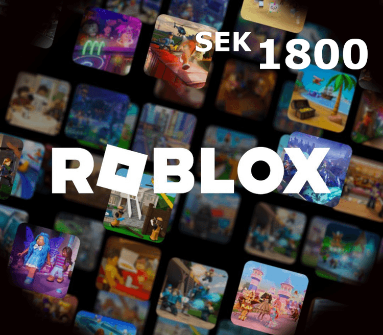 Roblox Game ECard SEK 1800 SE