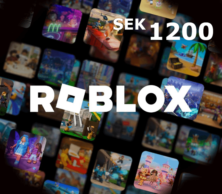 Roblox Game eCard SEK 1200 SE