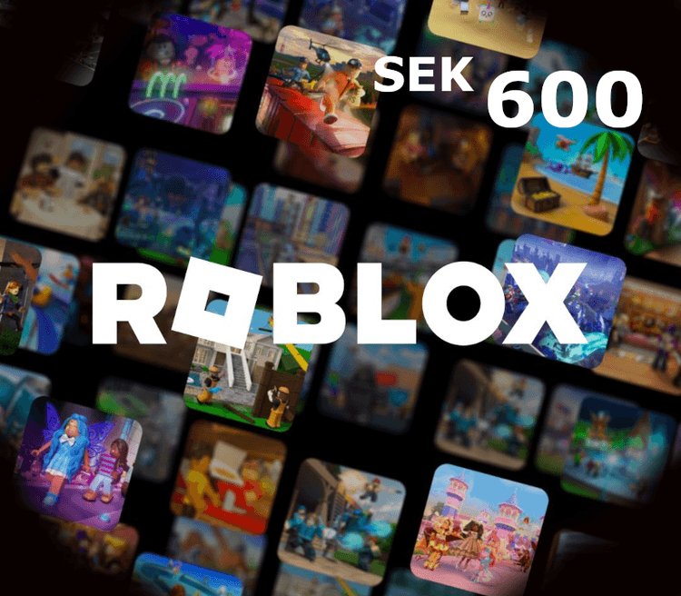 Roblox Game eCard SEK 600 SE