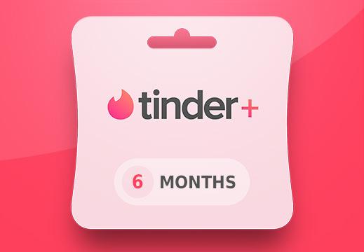 Tinder بلس - 6 اشهر اشتراك مفتاح CO