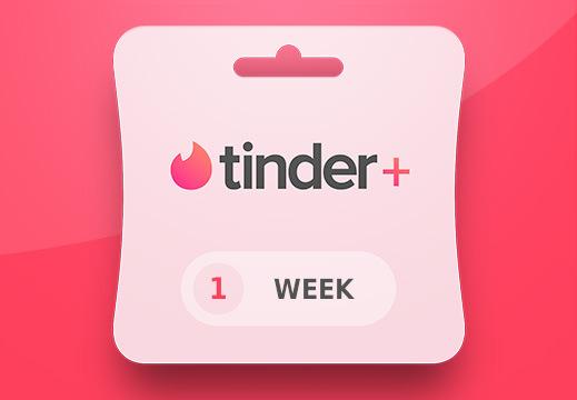 Tinder بلس - 1 Week اشتراك مفتاح برازيلي