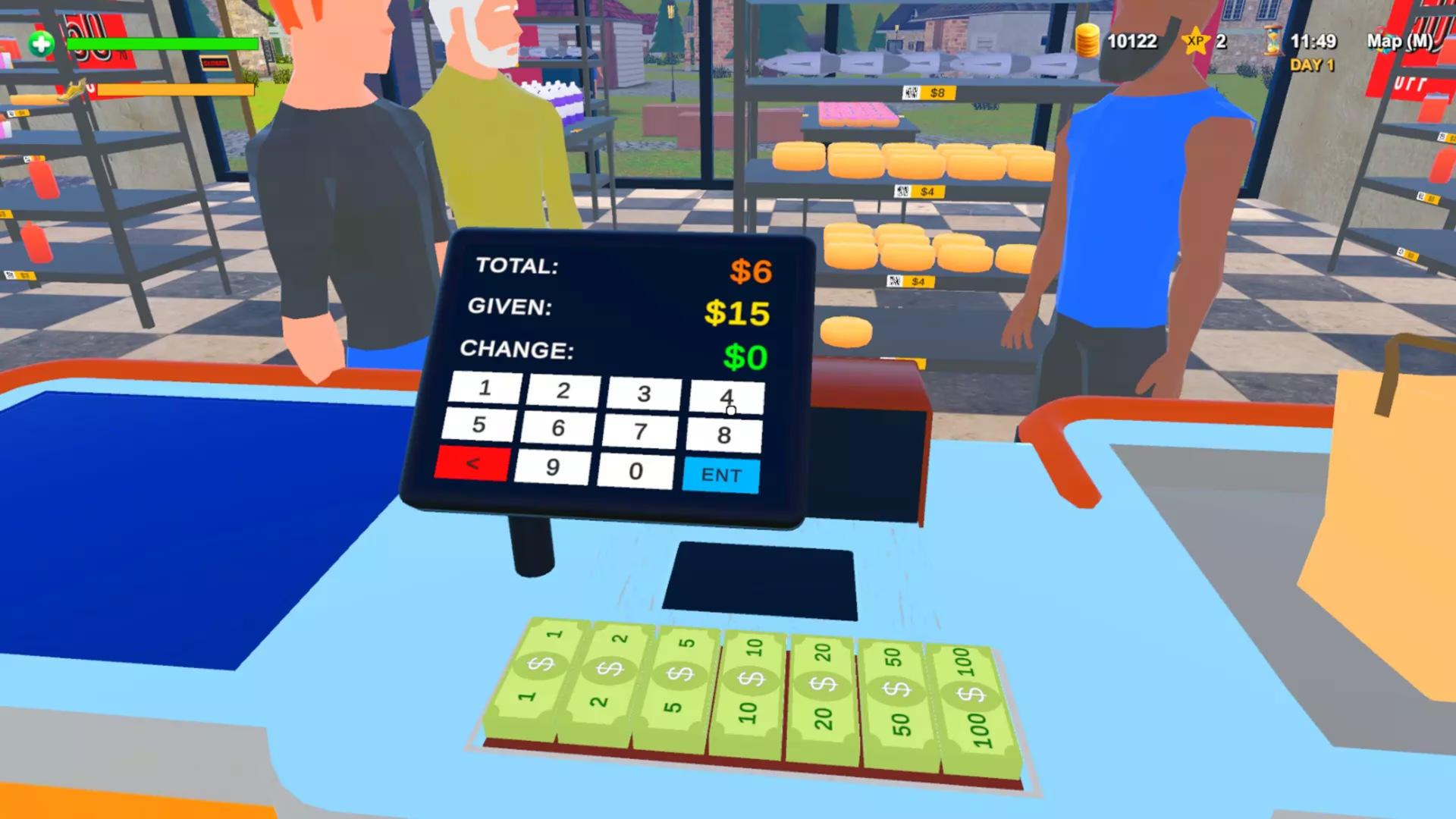 New Supermarket Simulator بلايستيشن 4 حساب
