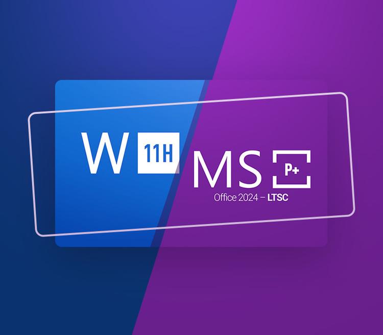 Windows 11 Home & MS Office 2024 Professional Plus LTSC Bundle Key