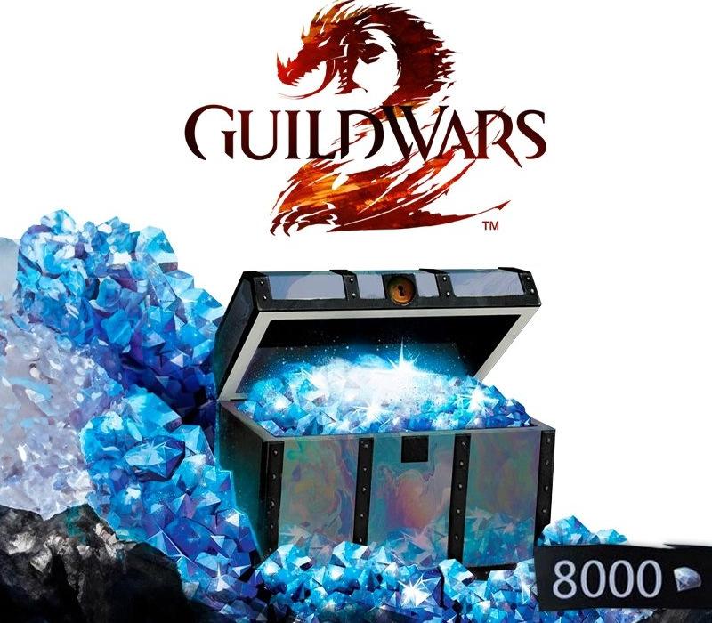 Guild Wars 2 EU 8000 Gems Code
