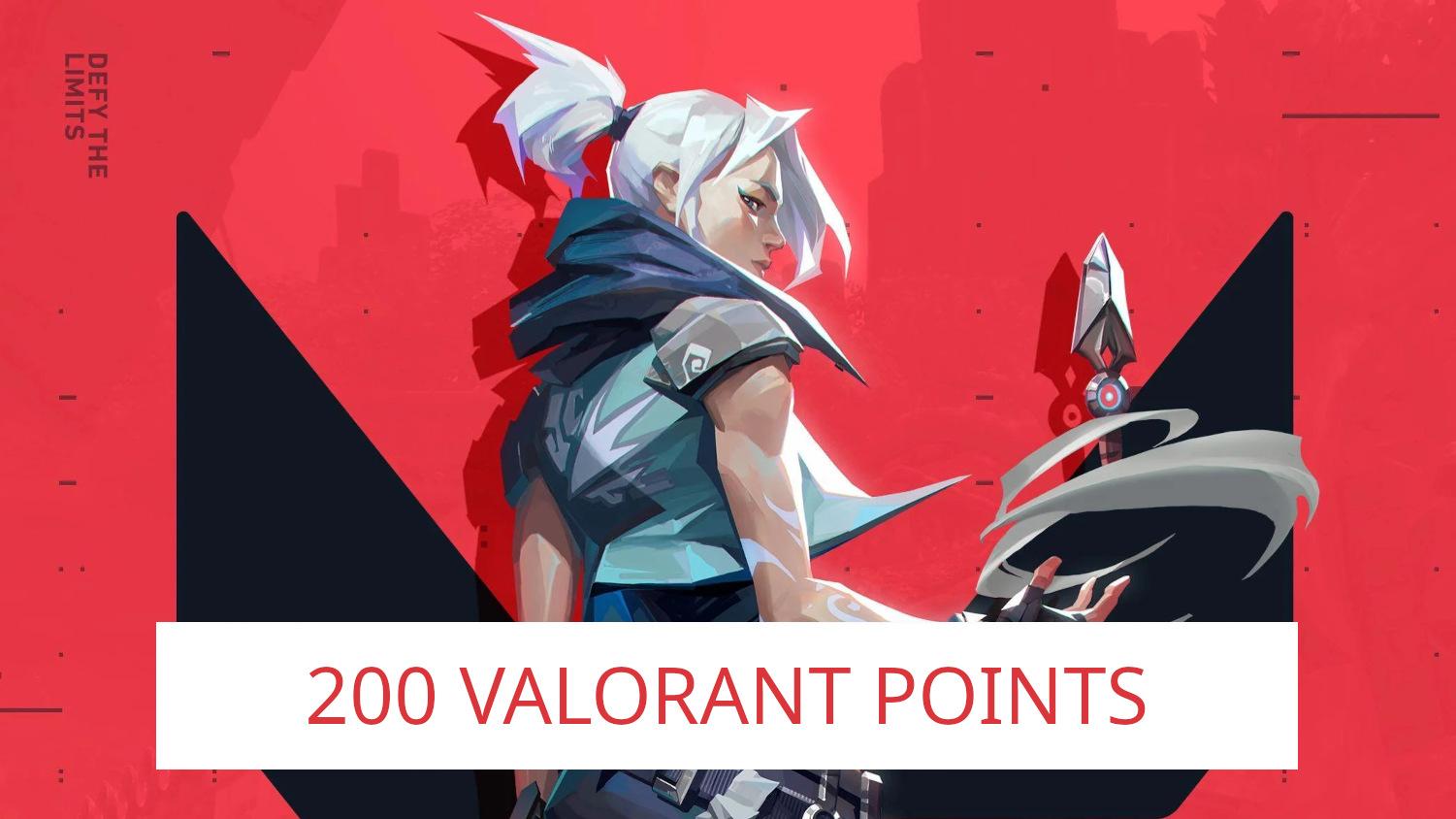 VALORANT - 200 Valorant Points هدية بطاقة امريكي