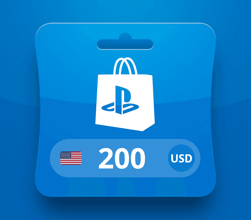 PlayStation Network Card USD 200 Gift Card US