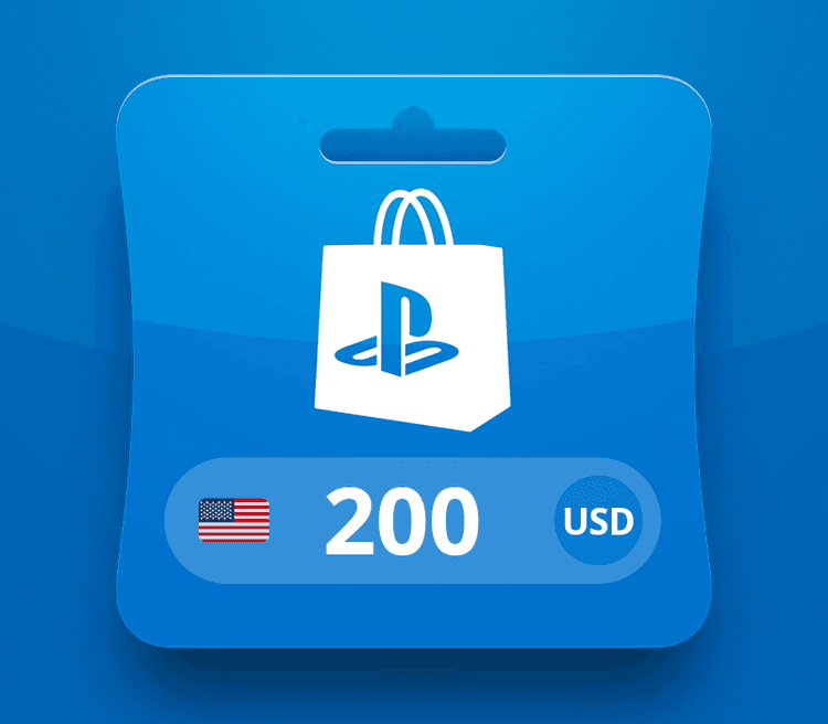 PlayStation Network Card USD 200 Gift Card US