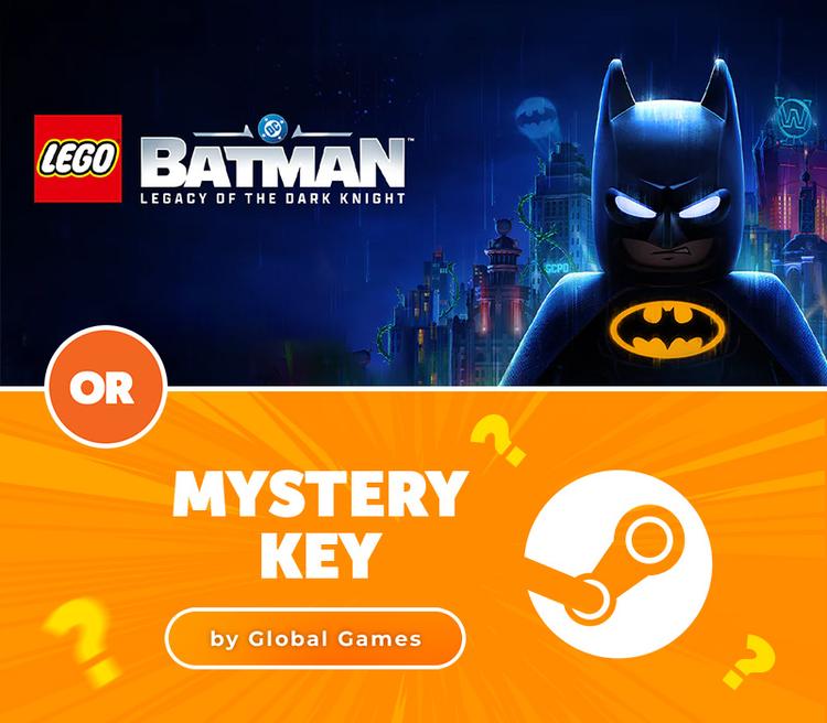 LEGO Batman: Legacy of the Dark Knight or Mystery EU/NA Steam CD Key by Global Games