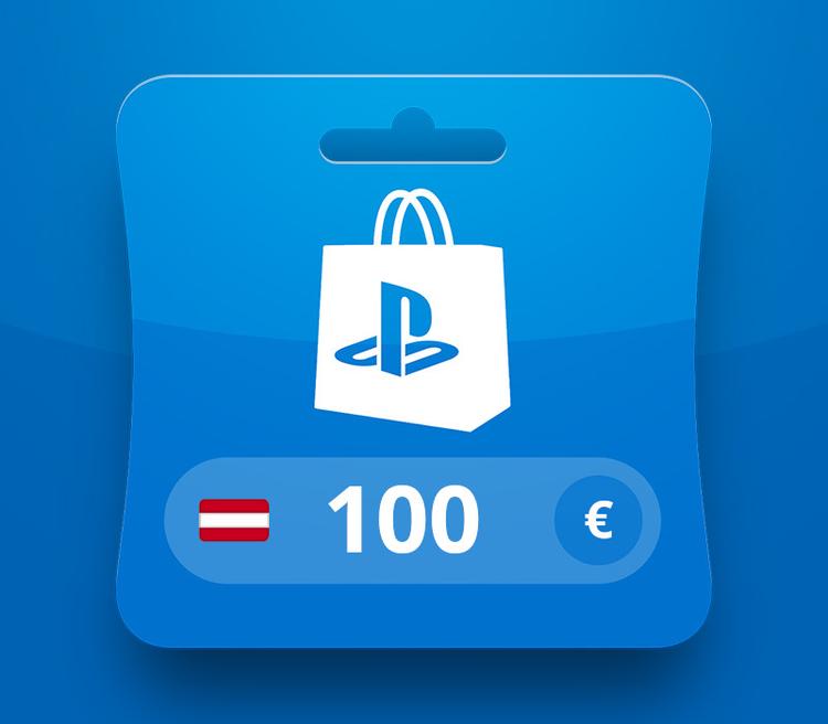 بلايستيشن Network EUR 100 هدية بطاقة AT