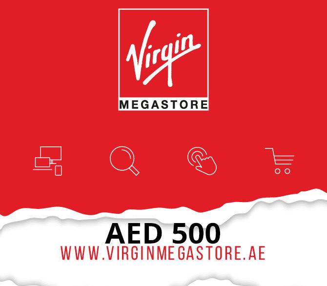 Virgin Megastore AED 500 هدية بطاقة AE