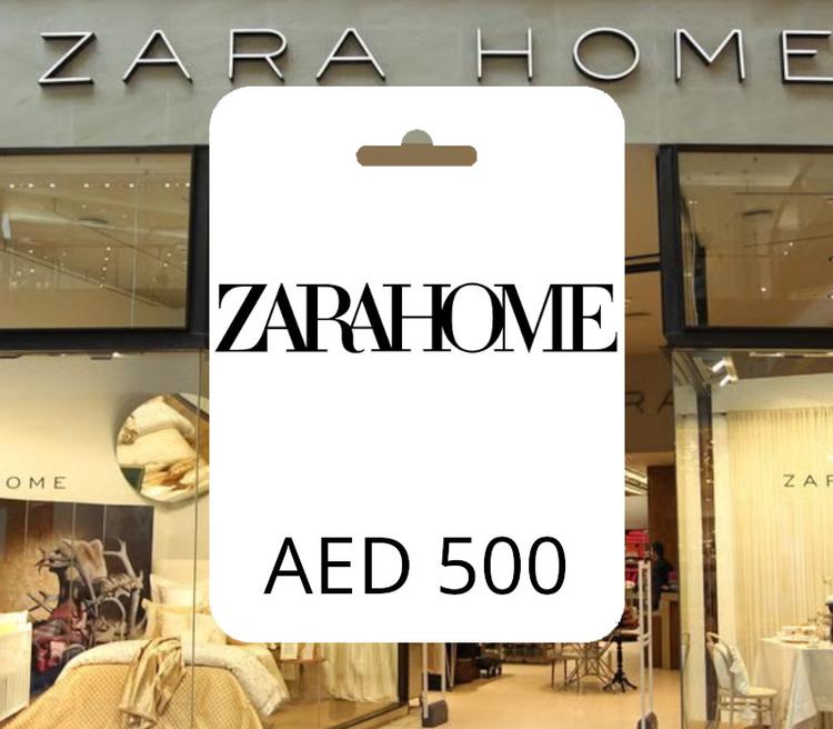 ZARA Home AED 500 هدية بطاقة AE