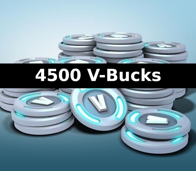 Fortnite 4500 V-Bucks FR ايبك قيمز كود رقمي