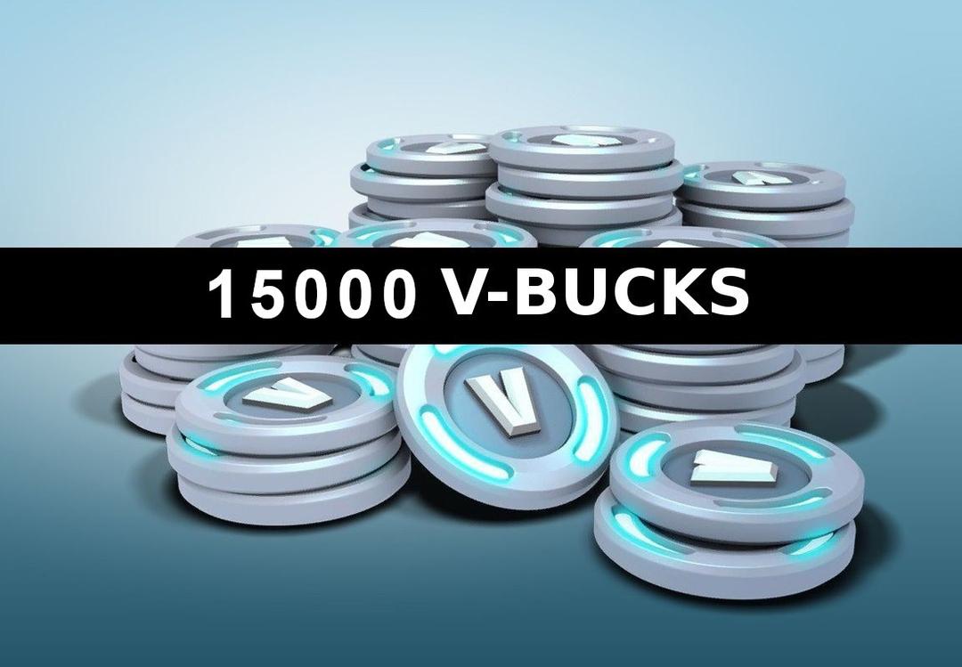 Fortnite - 15000 V-Bucks بي سي ايبك قيمز حساب