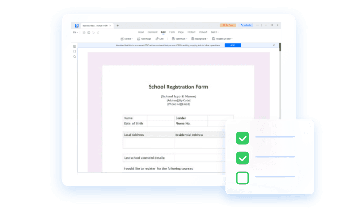 Screen Shot image 2 EaseUS PDF Editor كود رقمي (مدى الحياة / 1 جهاز)