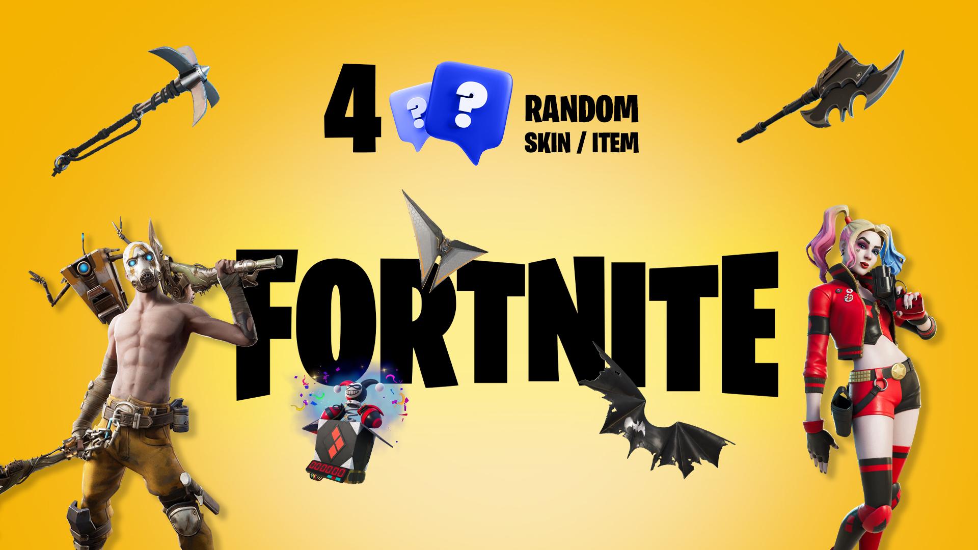 Screen Shot image 0 4 Random Fortnite Skins / Items بي سي ايبك قيمز كود رقمي